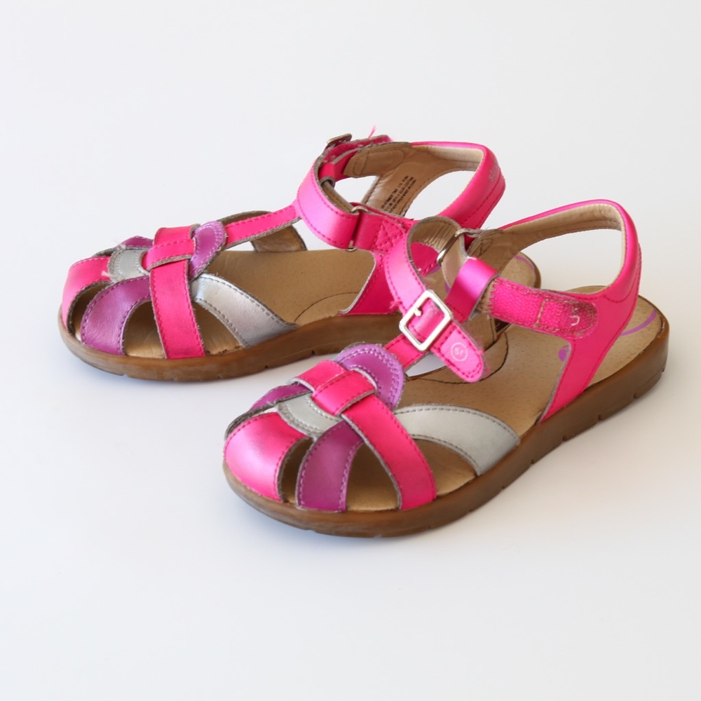 Pink Stride Rite Sandals for girls Size 12.5